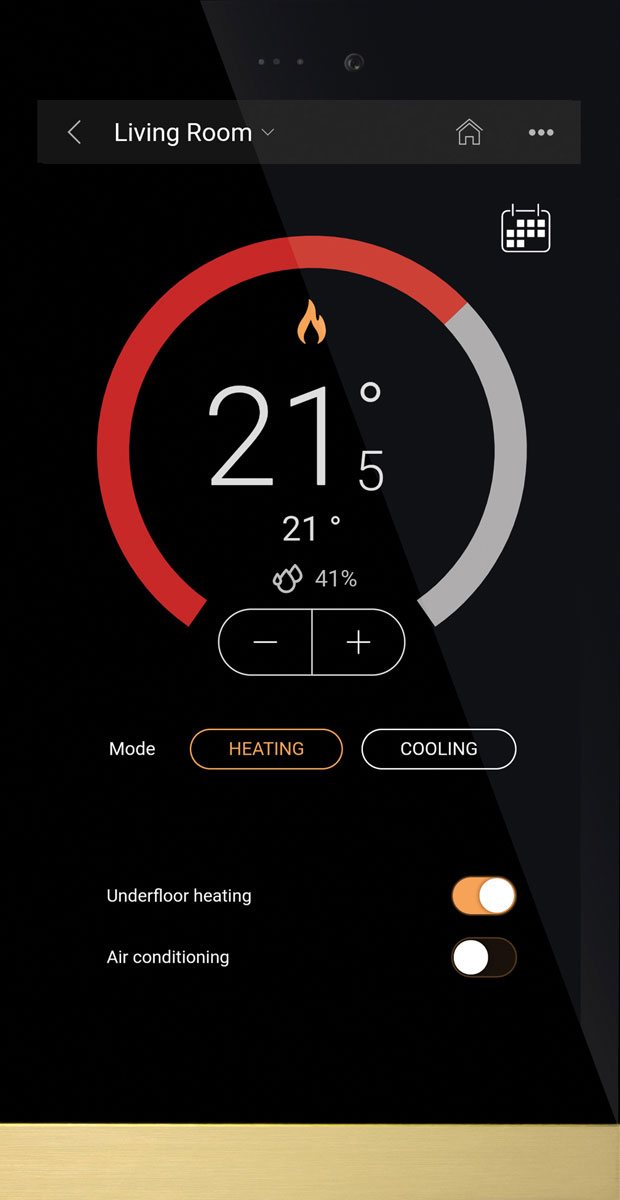 Basalte home app dashboard
