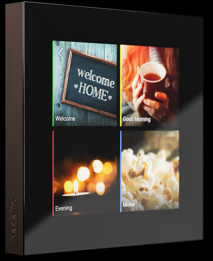 Basalte home app mode dashboard