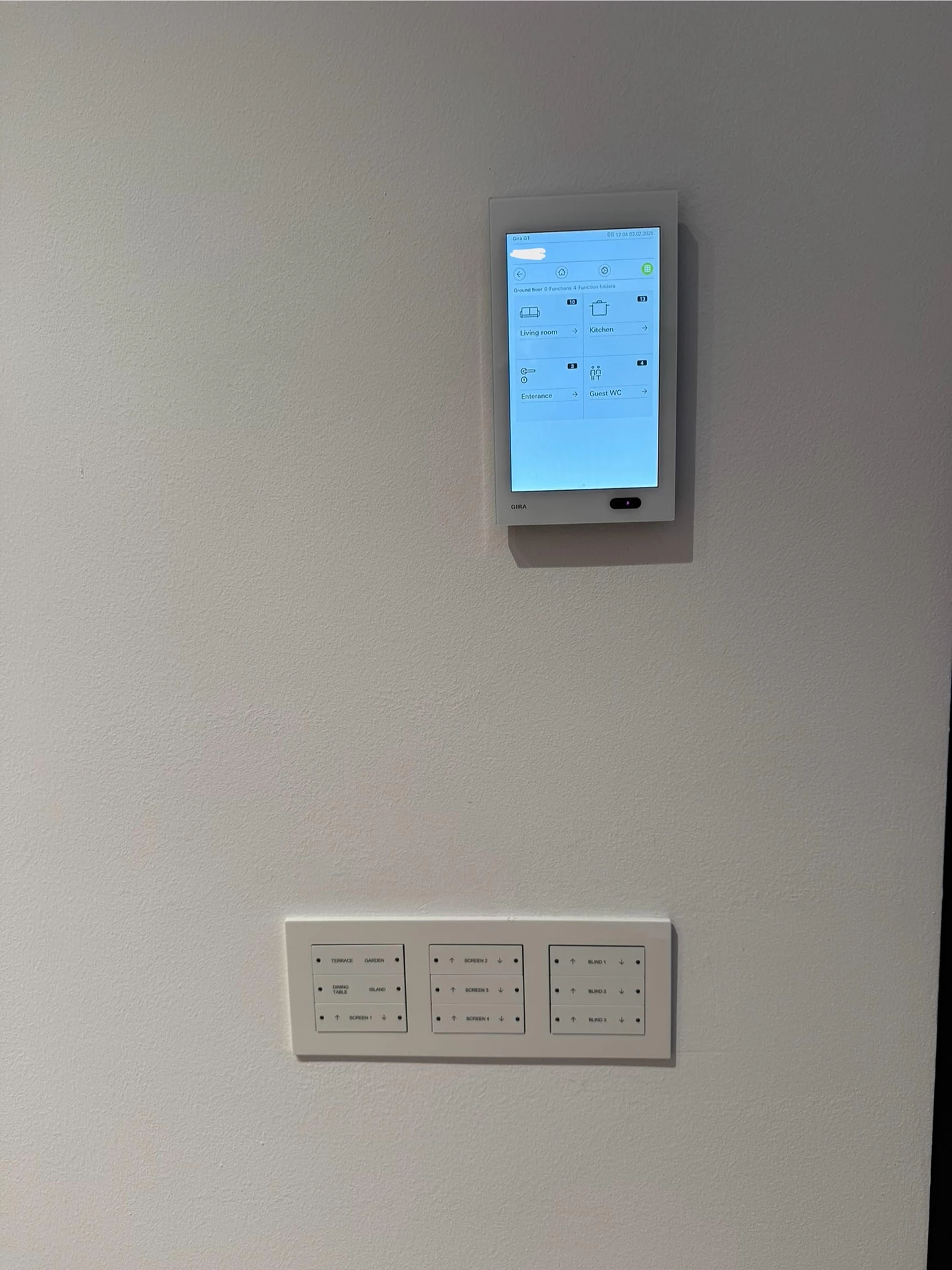 Intelektro referenca stanovanjska hiša 5 - KNX sistem, KNX smart home, Pametna inštalacija