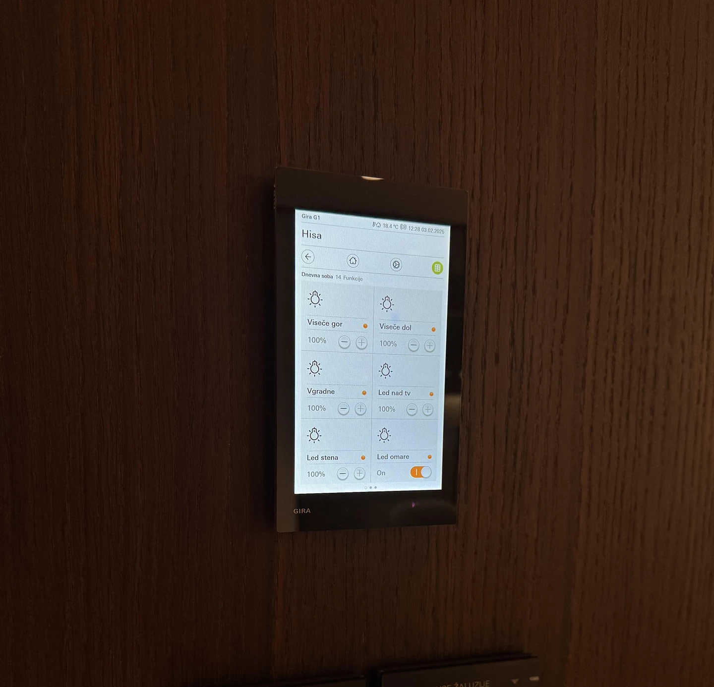 Intelektro referenca UNIFI 5 - KNX sistem, KNX smart home, Pametna inštalacija